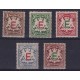 ALEMANIA 1908 ESTADO DE BAVIERA Yv SERVICIO 1/5 SERIE COMPLETA NUEVA CON GOMA 10,30 €